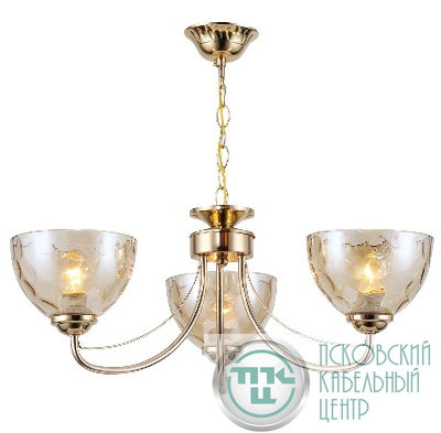 Люстра Adrianne 9174-303 3хЕ27 40Вт классика Rivoli Б0060994