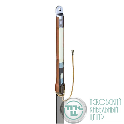 Муфта кабельная концевая внутр. установки 10кВ 1 ПКВТ-10 (70-120) с наконечн. (комплект 3 фазы L-300) ЗЭТАРУС zeta23222