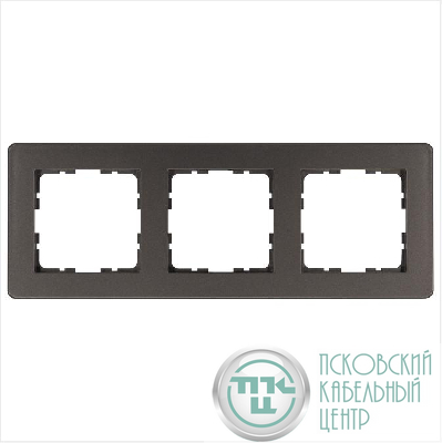 Рамка 3-м G-Flex мокко Jasmart G1103Z