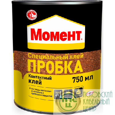 Клей пробка 750мл Момент Б0046239