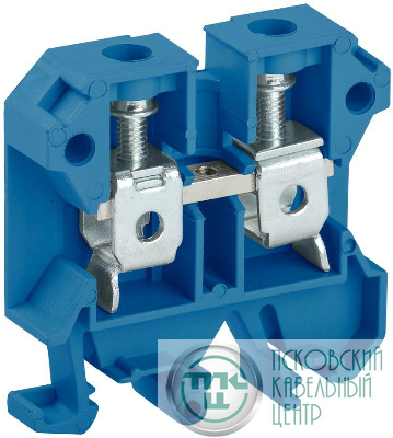 Клемма винтовая КВИ-16кв.мм синяя IEK YZN30-016-K07