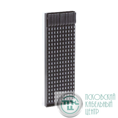Маркер для кабеля сечением 4-6мм символ "0" (уп.160шт) DKC MKF0S3