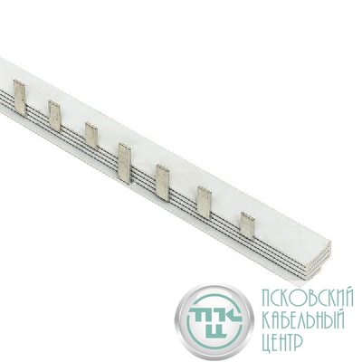 Шина соединительная типа PIN для 4-ф нагр. 100А 36х27мм EKF pin-04-100m