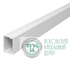 Кабель-канал 40х40 L2000 пластик WDK40040RW бел. OBO 6191126
