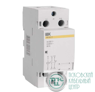 Контактор модульный КМ63-20 63А/2п AC ИЭК MKK10-63-20