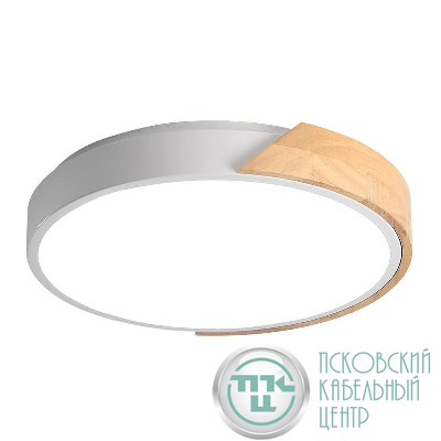Светильник светодиодный декоративный PPB Scandic-R 36Вт 4000К IP20 настенно-потолочный бытовой WH/W JazzWay 5036956