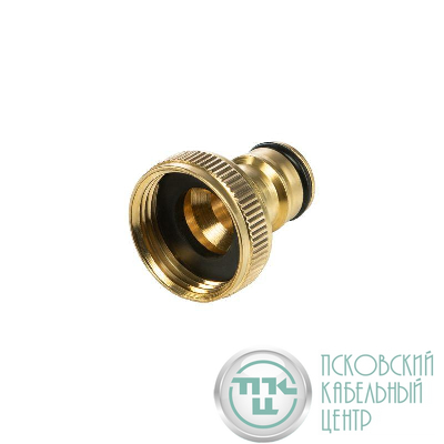 Адаптер латунный 3/4 внутренняя резьба ЧЕТЫРЕ СЕЗОНА 62-0213