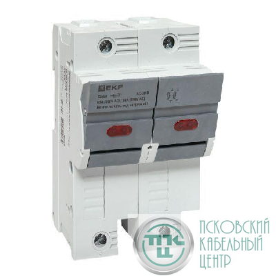 Предохранитель-разъединитель DF 22х58 2п (тип ПВЦ) EKF df222-e