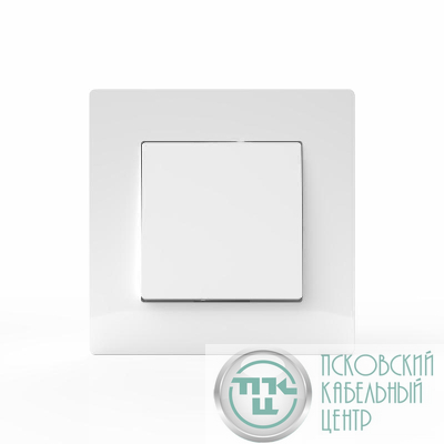 Переключатель перекрестный 1-кл. СП Pixel IP20 механизм бел. TOKOV ELECTRIC TKE-PX-P1R-C01