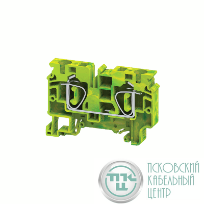 Клемма заземляющая пружинная OptiClip CXG-10-PE-(0.2-10) КЭАЗ 289762