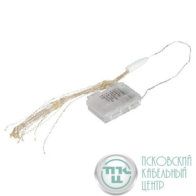 Светильник светодиодный новогодний "Салют" 90LED тепл. бел. 2хAA подвесной ENIS-90W Эра Б0060541