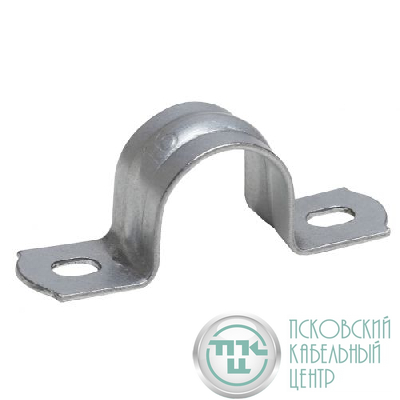 Скоба двухлапковая d21-22мм метал. (уп.100шт) SMD-21-22 Эра Б0036428