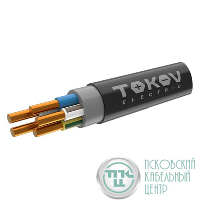 Кабель TOKOV ELECTRIC ППГнг(А)-HF 5х1.5 ОК (N PE) 0.66кВ (м) ТХМ00409122