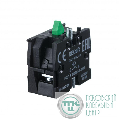Контакт дополнительный ДК-22 1НО для двойн. выкл. ПЕ-22 DEKraft 25104DEK