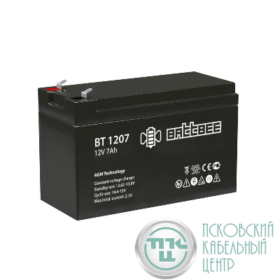 Аккумулятор ОПС 12В 7А.ч Battbee BT 1207 Delta 4614060010008