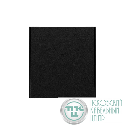 Выключатель 1-кл. СП STRONG MIELE 10А антрацит Kranz KR-78-0705-5