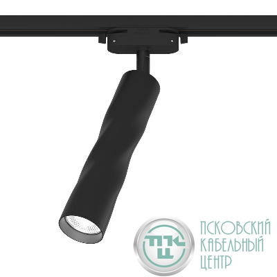 Светильник трековый поворотный светодиодный ARTLINE 55х55х200 10Вт 800Лм 4000К 230В алюм. 5.3кв.м черн. Ritter 59705 0