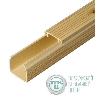 Кабель-канал 16х16 L2000 с двойн. замком сосна Промрукав PR.025435