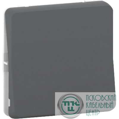 Механизм переключателя 1-кл. СП Mureva Styl 10А IP55 (сх. 6) антрацит SchE MUR37021