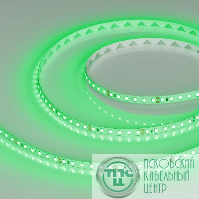 Лента светодиодная RT-A120-8mm 24V Green9.6Вт/м IP20 2835 открыт. (уп.5м) Arlight 008782(2)