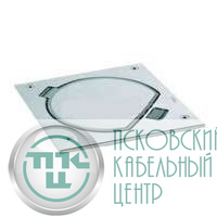 Основа с крышкой на защелке KGE без роз. K45 нерж. сталь Simon Connect KSE0-23-72