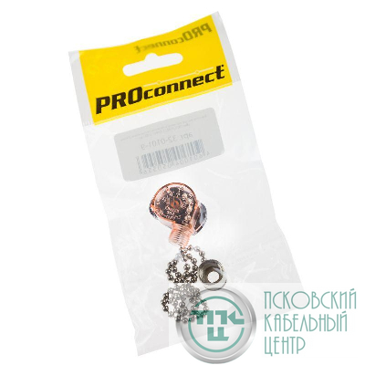 Выключатель для настен. светильника с цепочкой 270мм silver (инд. упак.) PROCONNECT. 32-0101-9