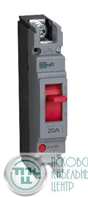 Выключатель автоматический 1п 20А 20кА ВА-301 DEKraft 28004DEK