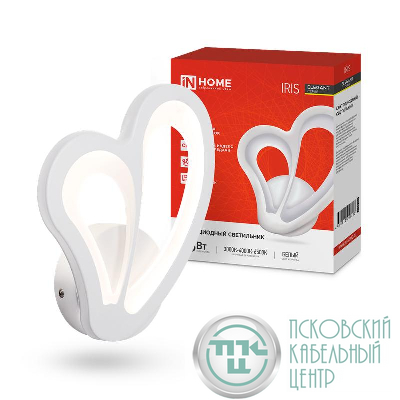 Светильник светодиодный ELEGANT IRIS 15Вт 3000-6500К 1200лм 230В STEP COLOR бел. IN HOME 4690612051413