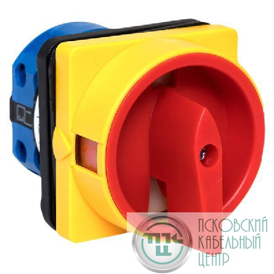 Переключатель кулачковый ПК-1-11 25А 1п "0-1" с блокировкой IP65 PROxima EKF pk-1-11-25-a65