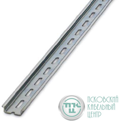 DIN-рейка перфорированная 5.2х25мм L2000 NS 35/7.5 WH PERF Phoenix Contact 1206418
