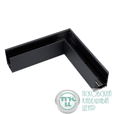Коннектор угловой MAG-CON-4563-L90 (BK 5LN) IP20 металл Arlight 046606