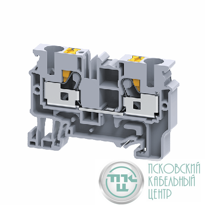 Клемма проходная push-in OptiClip CP-10-I-57А (0.5-10) сер. КЭАЗ 331842