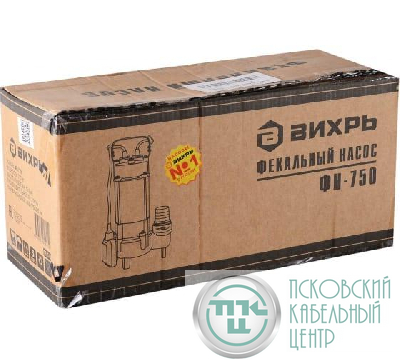 Насос фекальный ФН-750 Вихрь 68/5/3