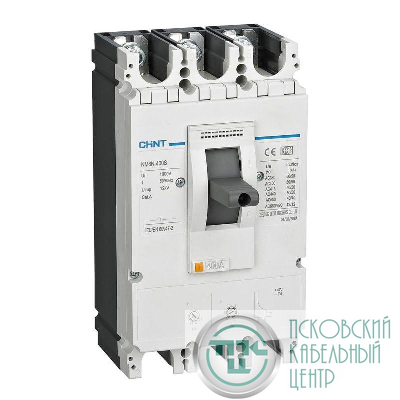 Выключатель автоматический 3п 400А 50кА NM8N-400S TM с рег. термомагнит. расцеп. CHINT 268950