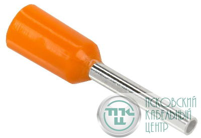 Наконечник НШВИ 0.5-08 оранж. (уп.20шт) IEK UGN10-4-D05-02-08