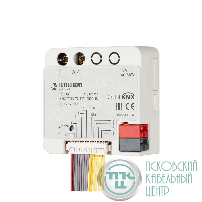 Модуль релейный KNX-7013-72-DRI-DRO-IN (BUS 1х10А) IP20 пластик INTELLIGENT ARLIGHT 051010