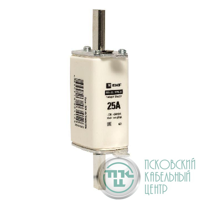 Вставка плавкая ППН-33 160/25А габарит 0 PROxima EKF fus-33-0/160/25