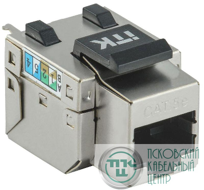 Модуль Keystone Jack кат.5E FTP 110 IDC 90град. розет. ITK CS1-1C5EF-11