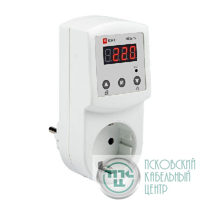 Реле напряжения цифровое розеточное MRVs-16 PROxima EKF MRVs-16