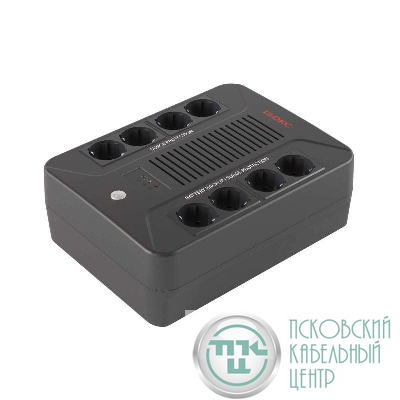Источник бесперебойного питания линейно-интерактивный серии Info PDU 600 ВА/360Вт 1/1.8хSchuko 1х7А.ч DKC INFOPDU600PL