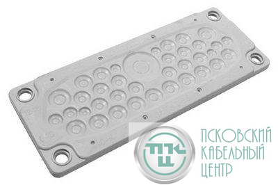 Ввод кабельный пластик V0 UL94. (36 отв.) IP65 DKC R5HTKC36