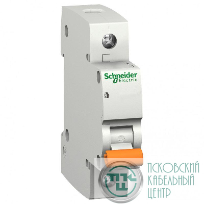 Выключатель автоматический модульный 1п C 50А 4.5кА BA63 Домовой SchE 11208