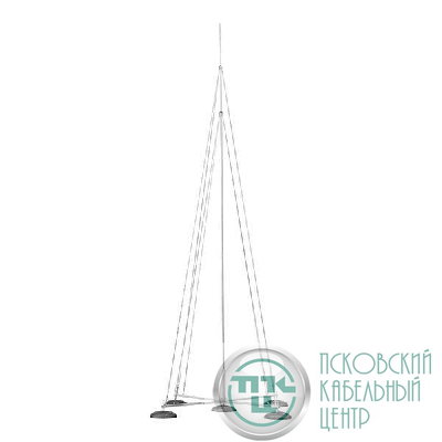 Мачта молниеприемная d40мм L12000 AL/NI EKF lp-l12000