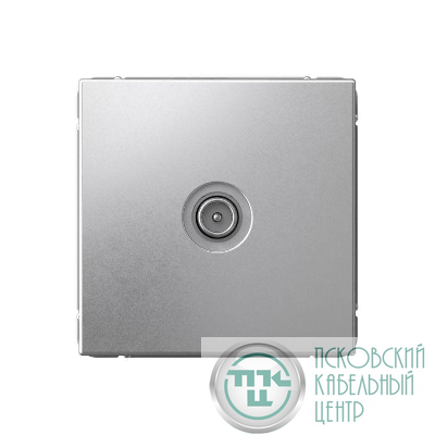 Розетка телевизионная оконечная TV ArtGallery 1дБ механизм алюм. SE GAL000391