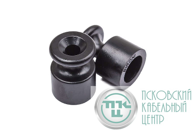 Изолятор ОП пластик корич. (уп.100шт) Bironi B1-551-22-100