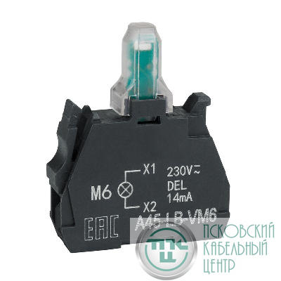 Блок световой OptiSignal D22 A45-LB-VM6 син. 230-240VAC ZBVM6 КЭАЗ 332211