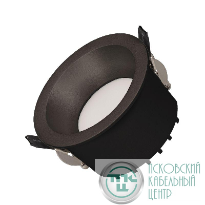 Светильник MS-DROP-BUILT-R84-7W Warm2700 BK 85 deg 230В 7Вт 2700К IP54 метал. Arlight 054707