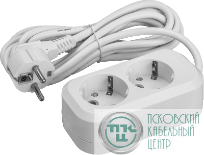 Удлинитель 2х3м с заземл. 16А IP20 90513 OPE-S-02-300-Е-3х1 ОНЛАЙТ 90513
