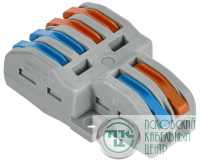 Клемма строительно-монтажная СМК 222-4124 IEK UKZ20-4124-050