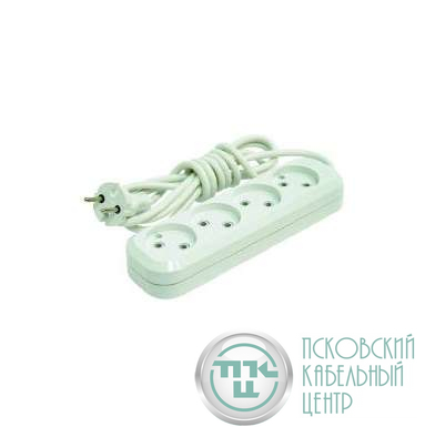 Удлинитель 4х2м без заземл. 10А IP20 Makel MGP142